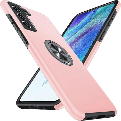 Miniatura 30 de Anqrp Diseñada para Samsung Galaxy S22 Ultra Funda, Incorporada [Protección contra Caídas de 15 Pies][Disipación de Calor] Protección de Grado Rojo