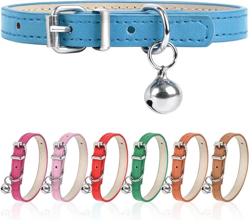 Miniatura 19 de Collar de perro XXS para Teacup, collar de perro Teacup ajustable para perros pequeños, medianos y grandes, 3/8 pulgadas de ancho (blanco, XXS)