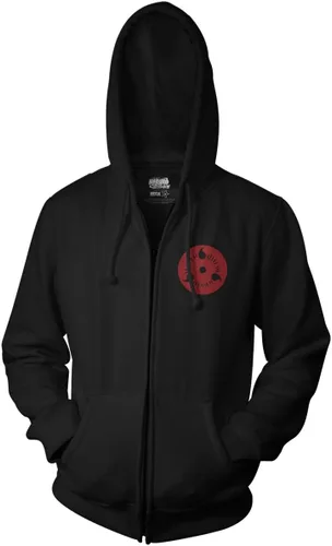 Miniatura 2 de Ripple Junction Naruto Shippuden - Sudadera con capucha y cremallera para adulto, con licencia oficial de Sasuke Sharingan