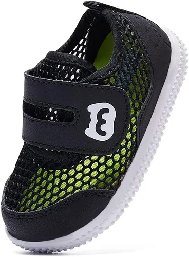 Miniatura 153 de BMCiTYBM Zapatos de bebé para niños pequeños, zapatillas de malla transpirable antideslizantes