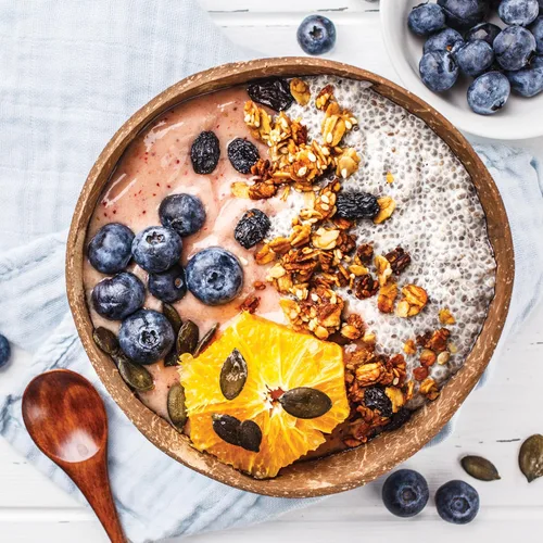 Miniatura 2 de Yupik Semillas de chía blanca cruda, 2.2 libras (35.2 onzas), sin gluten, kosher, veganas, semillas naturales, superalimento a base de plantas, rico