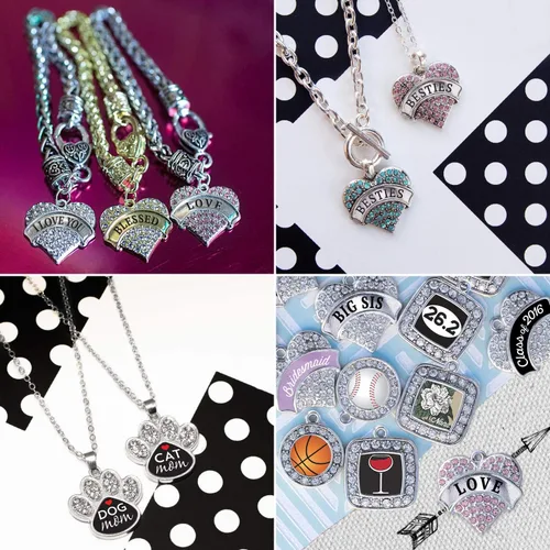 Miniatura 7 de Inspired Silver - Pulsera de plata con colgante de corazón con circonita cúbica