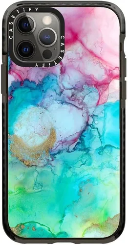 Miniatura 19 de Funda CASETiFY Impact Case para iPhone 12 / iPhone 12 Pro - Aries Moross - Sticker - Negro Transparente