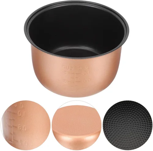 Miniatura 5 de Ciieeo Olla de arroz olla interna de aleación de aluminio Arrocera Tanque interno antiadherente Pastel Pan 2L Revestimiento de cocina Contenedor