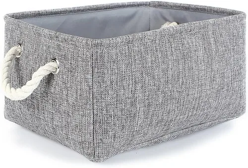 Miniatura 63 de TheWarmHome Contenedores de almacenamiento para estantes, tamaño mediano, 3 unidades, 13.8 pulgadas de largo x 9.8 pulgadas de ancho x 6.7 pulgadas