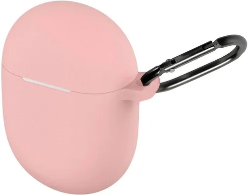 Miniatura 7 de Geiomoo Funda de silicona compatible con Google Pixel Buds Serie A, Google Pixel Buds 2, funda protectora con mosquetón (negro)