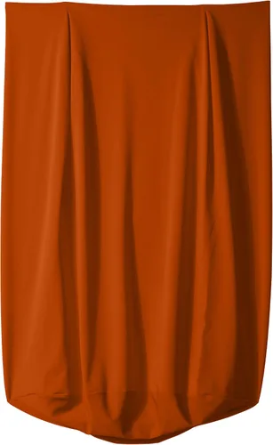Miniatura 17 de LA Linen Cubierta para cubo de basura ajustable de elastano elástico de 32 galones, cubierta redonda para contenedor de residuos, decoración de Gris