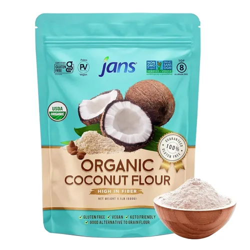 Miniatura 29 de Jans Harina de yuca, 2 libras, sustituto de harina multiusos sin gluten, harina para hornear sin cereales sin OMG, apta para paleo y AIP, harina