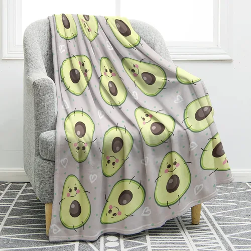 Miniatura 11 de Jekeno Bonita manta de pepino con texto en inglés «Just A Girl Who Loves Pickles», regalos para mujeres, hombres, niños, niñas, mamá, amigos