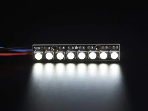 Miniatura 2 de Adafruit Industries NeoPixel Stick - 8 x 5050 LEDs RGBW - Blanco frío - ~ 6000K