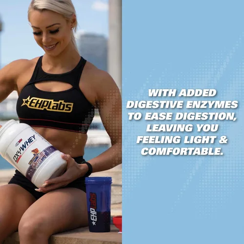 Miniatura 4 de EHP Labs OxyWhey - Aislado de proteína de suero de leche, 25g de alto contenido en proteínas, bajo en carbohidratos, reemplazo de comida sin azúcar
