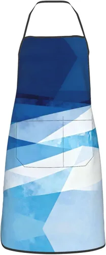 Miniatura 22 de Delantal de dos cachorros con bolsillos, delantales resistentes a las gotas de agua para mujeres y hombres, delantal ideal para uso doméstico
