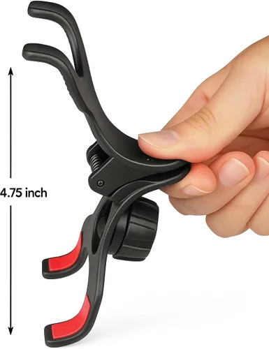 Miniatura 5 de AGOZ Soporte para teléfono celular, soporte de cuello de cisne, clip de abrazadera flexible para escritorio de oficina, cama, iPhone 17 Pro Max