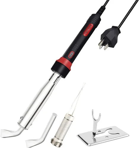 Miniatura 8 de Juego de soldadura, 80W-300W calefacción externa con cabezal de soldador reemplazable, soporte simple, soldador industrial de alta potencia DIY