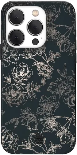 Miniatura 83 de VELVET CAVIAR Funda para iPhone 15 Pro, compatible con MagSafe, probada en caídas de 10 pies, con purpurina Galaxy Purpurina (Galaxy glitter)