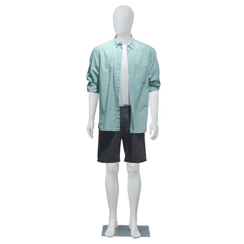 Miniatura 15 de Kinfant Maniquí Masculino de Cuerpo Completo - Modelo de Cuerpo Masculino Desmontable de 72.8" con Base de Metal, Maniquí para Venta al Detalle