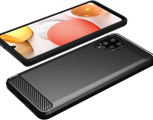 Miniatura 4 de Osophter Para Galaxy A42 5G Case Samsung M42 5G Caso Absorción de Golpes Flexible TPU Caucho Protector Teléfono Celular Cubierta para Samsung Galaxy