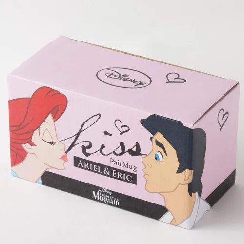 Miniatura 2 de Disney Princess La Sirenita, par de tazas con el beso de Ariel