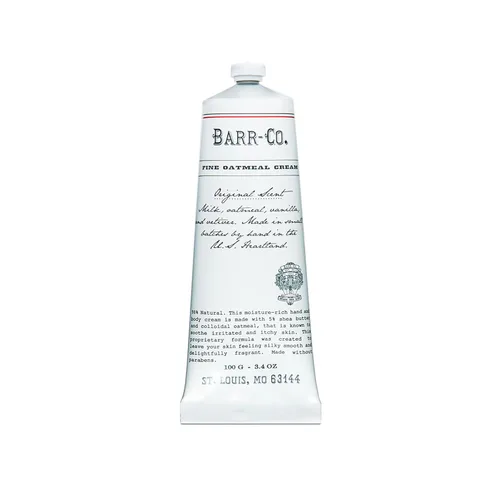 Miniatura 3 de BARR-CO. Original Scent - Crema de manos de manteca de karité para mujeres y hombres, crema hidratante de manos tranquila de avena lechosa, vainilla