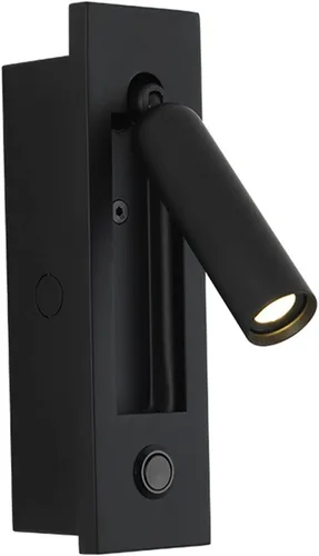 Miniatura 7 de Lámpara LED para dormitorio, lámpara de pared para cabecero, luz de lectura de mesita de noche, lámparas de pared con interruptor de pulsador