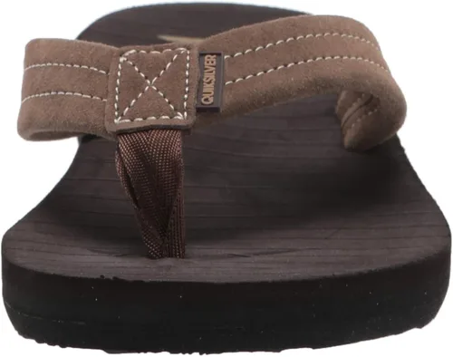 Miniatura 2 de Quiksilver Men's Carver Suede 3 Point Flip Flop Athletic Sandal