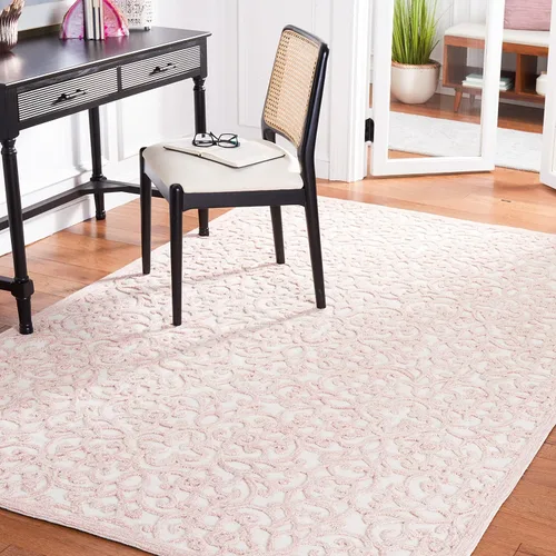Miniatura 6 de SAFAVIEH Trace Collection - Alfombra decorativa de 2 x 3 pies, marrón y marfil, lana hecha a mano, ideal para zonas de alto tráfico en entrada, sala
