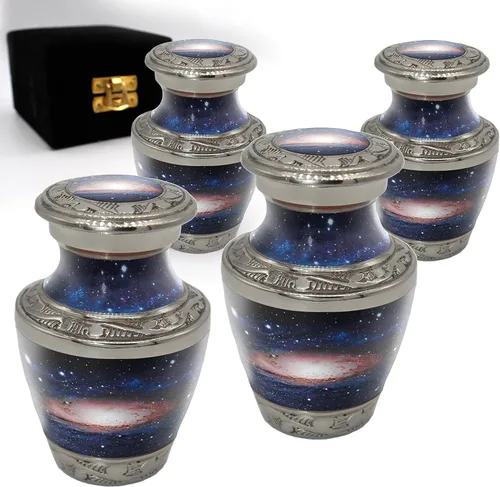 Miniatura 31 de Aurora Borealis Urna de cremación para cenizas para adultos, hombres y mujeres, Urnas de cremación personalizadas para cenizas humanas, urnas
