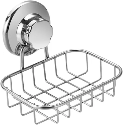 Miniatura 3 de SANNO Soporte para jabón con ventosa, bandeja para jabonera, barra de jabón para ducha, baño, bañera y fregadero de cocina, paquete de 2