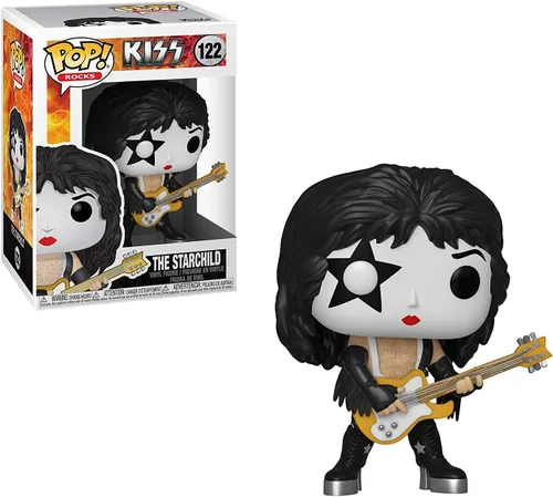 Miniatura 4 de FunKo Pop! Rocks: KISS Figuras coleccionables de vinilo, 3.75 pulgadas (juego de 4)