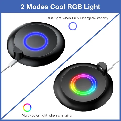 Miniatura 2 de KUNSLUCK Estación de carga para GO Plus + 2023, base de carga RGB con funda protectora para GO Plus +