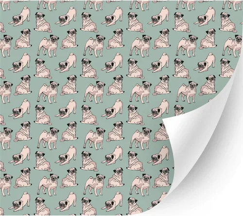 Miniatura 40 de HTV4U Vinilo de transferencia de calor con estampado de animales (gradiente de dragón, 13.5 pulgadas x 3 yardas), papel de transferencia de prensa