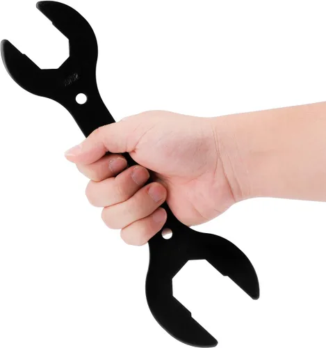 Miniatura 2 de QKURT Llave de auriculares de bicicleta 4 en 1, 30/32/36/1.575 in de alta resistencia para auriculares de bicicleta Negro