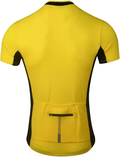 Miniatura 3 de bpbtti - Camiseta de ciclismo de manga corta para hombre, camiseta de ciclismo MTB con media cremallera frontal y 3 bolsillos posteriores