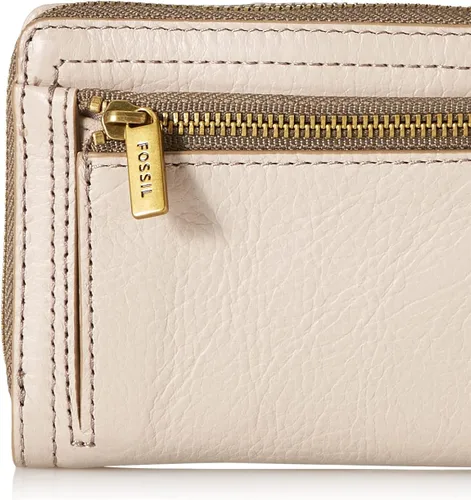 Miniatura 3 de Fossil Cartera plegable multifunción de cuero Logan para mujer