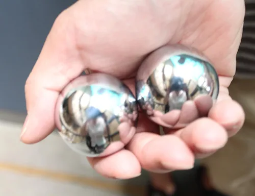 Miniatura 2 de 2 bolas de hierro para aliviar el estrés, para ejercicios manuales, terapia de dedos