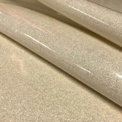 Miniatura 26 de Tela de vinilo brillante, hojas de piel sintética con purpurina suave, material brillante, ideal para hacer bolsas de tapicería, lazos para el pelo