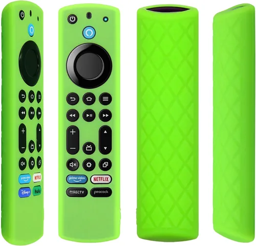 Miniatura 6 de Pinowu Funda de silicona para control remoto (2 unidades) para Fire TV Stick 4K Max/Insignia/Pioneer/Omni Series Fire TV Alexa Voice Remote mejorado