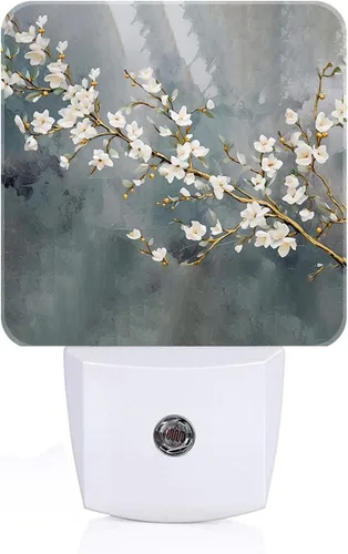 Miniatura 9 de Northern Lights - Luz nocturna enchufable, lámpara nocturna con sensor automático, lámpara de noche del atardecer al amanecer, decoración del hogar