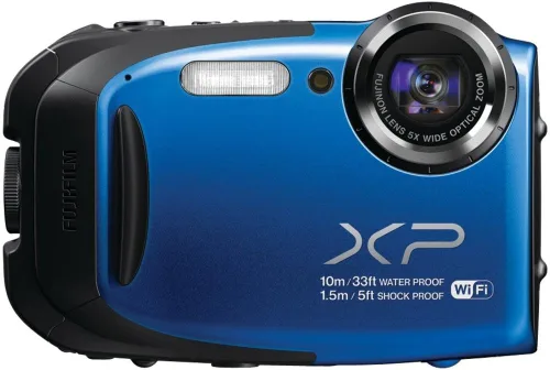 Fujifilm XP70 Cámara digital de 16 MP con LCD de 2,7 pulgadas (azul)