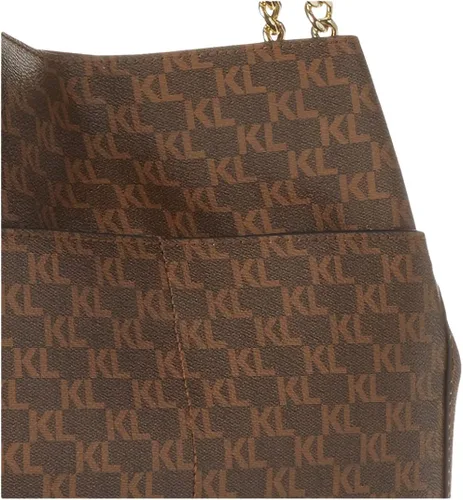 Miniatura 4 de Karl Lagerfeld Paris Bolso Hobo para mujer, WtBk Multi, talla única de EE. UU, WtBk Multi