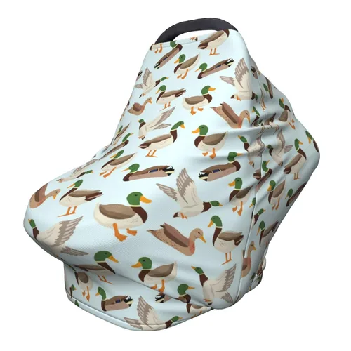 Miniatura 13 de Western - Fundas de asiento de coche multiusos para bebé, cubierta de transporte para asiento de automóvil, transpirable, para lactancia materna