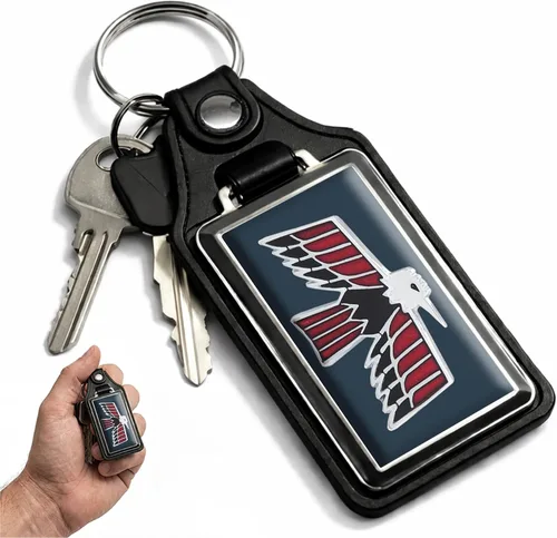 Miniatura 36 de Brotherhood Car Key Chain for Cutlass - Classic Models Keychain for Men and Women Gift Key Ring Azul alpino