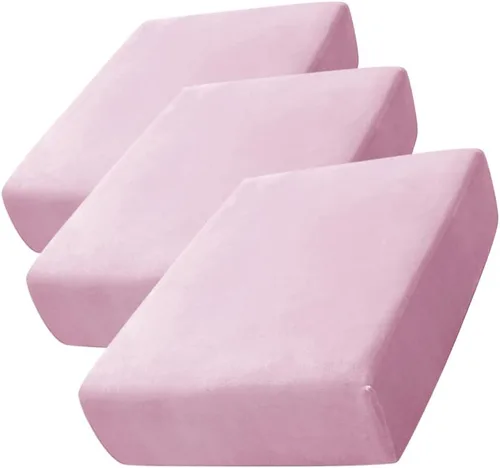 Miniatura 42 de CONRUSER Funda de cojín elástica de terciopelo suave, funda de cojín de felpa de terciopelo suave, funda de sofá, protector de muebles con parte