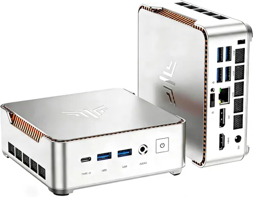 Miniatura 11 de KAMRUI Hyper H2 Mini Gaming PC, in-tel Core i7-14650HX (Beat 14450, hasta 5.2GHz) 32GB RAM 1TB SSD Mini computadoras de escritorio, triple pantalla