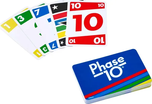 Miniatura 6 de Mattel Games UNO, Phase 10 and Pic Flip Bundle, 3 juegos de cartas Mattel en lata de almacenamiento decorativa, para niños, familia y adultos, 7