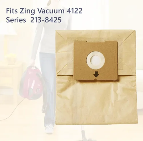 Miniatura 2 de Paquete de 3 bolsas de vacío Zing Canister para Bissell Modelo 4122, 2138425, 2154