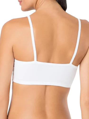 Miniatura 6 de Fruit of the Loom Women's Spaghetti Strap Cotton Pullover Sports Bra Value Pack
