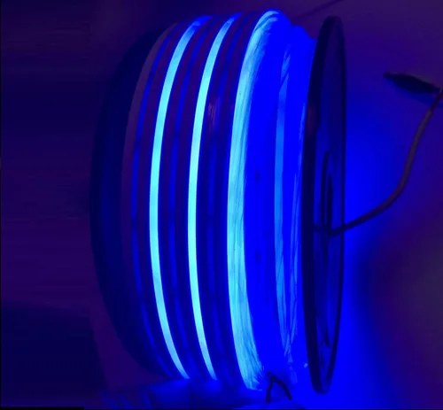 Miniatura 7 de Tira de luz LED RGB de silicona de neón flexible, impermeable, multicolor, control remoto para el hogar, jardín, decoración arquitectónica