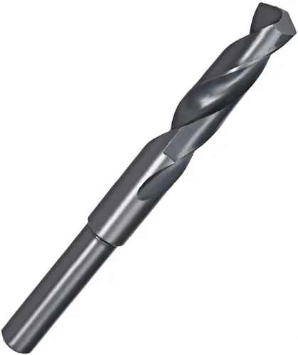 Miniatura 17 de Auniwaig Broca de vástago reducido de 0.51 "0.512 in rodante de nitruración de óxido negro de acero de alta velocidad HSS 6542 para placa