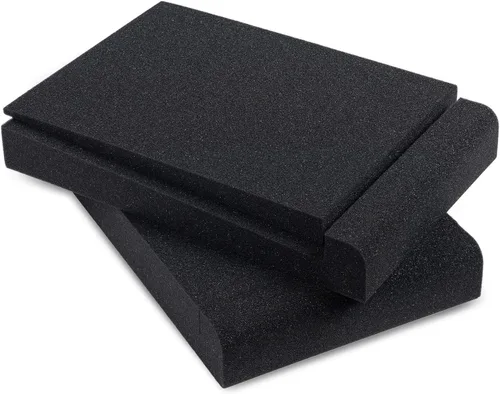 Miniatura 10 de Sound Addicted - Almohadillas de aislamiento para monitor de estudio para altavoces pequeños de 3-4.5 pulgadas, par de 2 soportes acústicos